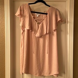 NWT Boutique Pink top 3X